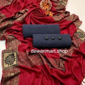 2025 Khaddar Suit - Embroidered Winter Collection Sale