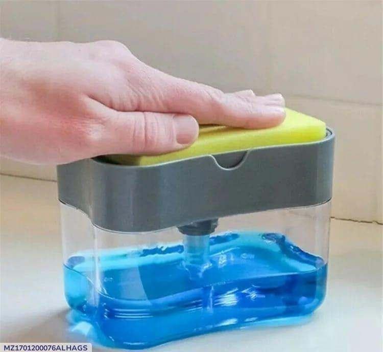 Plastic Soap Dispenser for Kitchen and Bathroom - BPA Free, Refillable