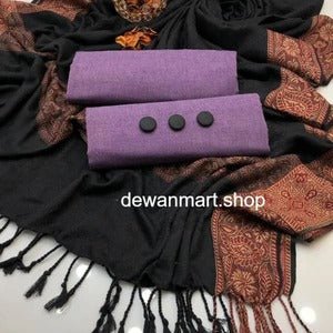  2025 Khaddar Suit - Embroidered Winter Collection Sale