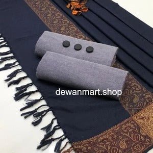  2025 Khaddar Suit - Embroidered Winter Collection Sale