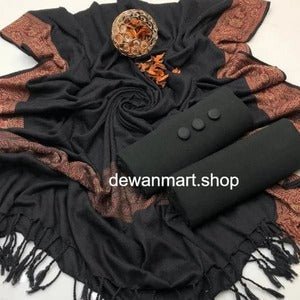  2025 Khaddar Suit - Embroidered Winter Collection Sale