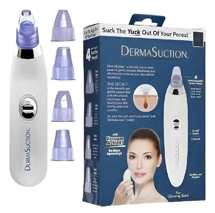  Derma Suction Facial Cleanser - Pore Vacuum & Blackhead Remover