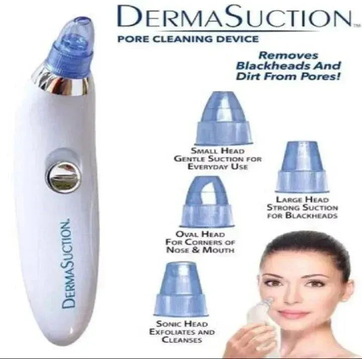  Derma Suction Facial Cleanser - Pore Vacuum & Blackhead Remover
