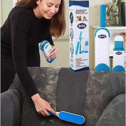  Dog and Cat Fur Remover - Reusable Pet Hair Removal Tool