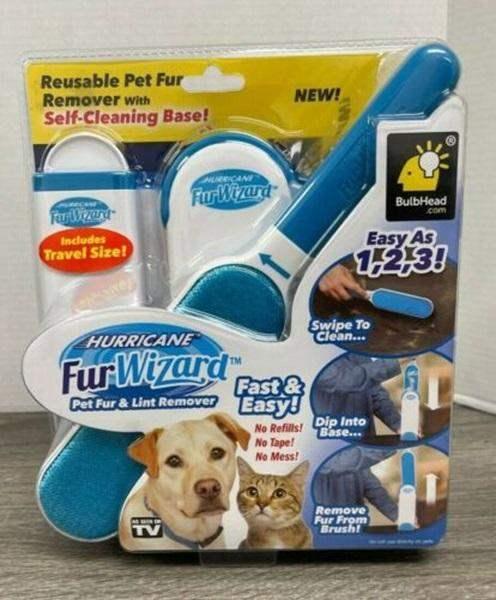  Dog and Cat Fur Remover - Reusable Pet Hair Removal Tool
