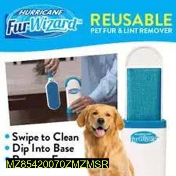  Dog and Cat Fur Remover - Reusable Pet Hair Removal Tool