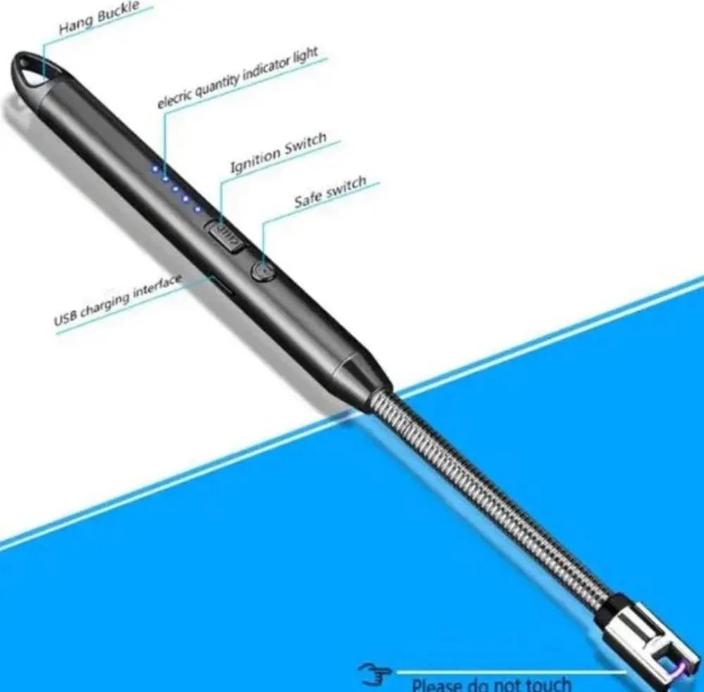  Portable Rechargeable Electric Lighter - USB-C Arc Lighter