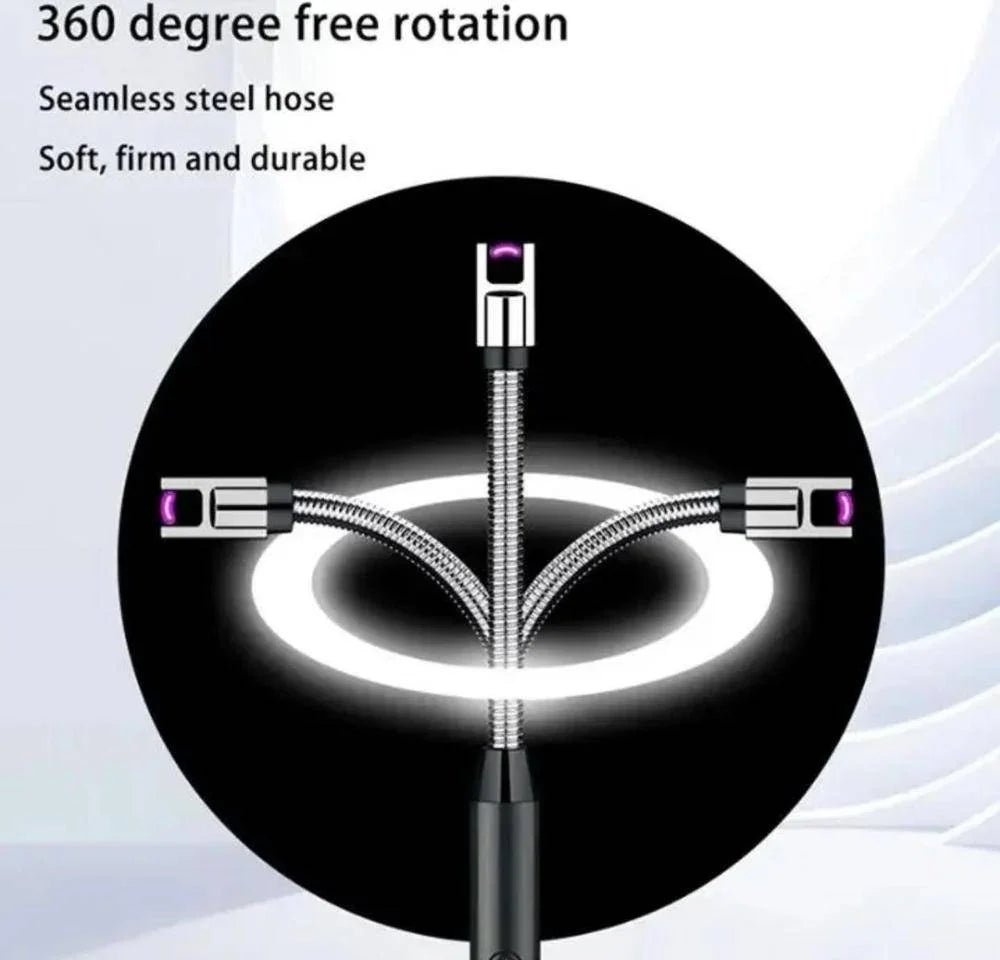  Portable Rechargeable Electric Lighter - USB-C Arc Lighter