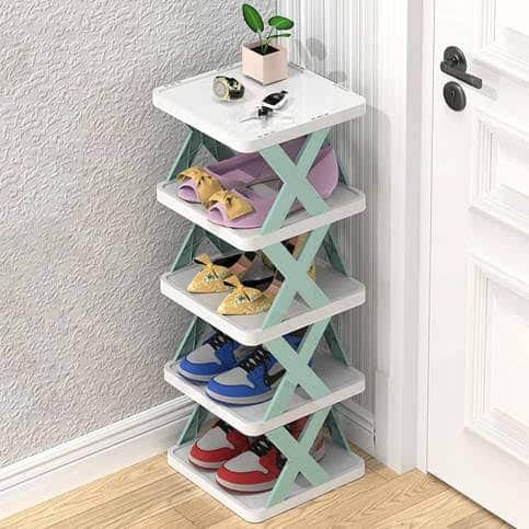  Space-Saving 3,4,5,7,9-Tier Shoe Rack for Organized Entryways & Closets