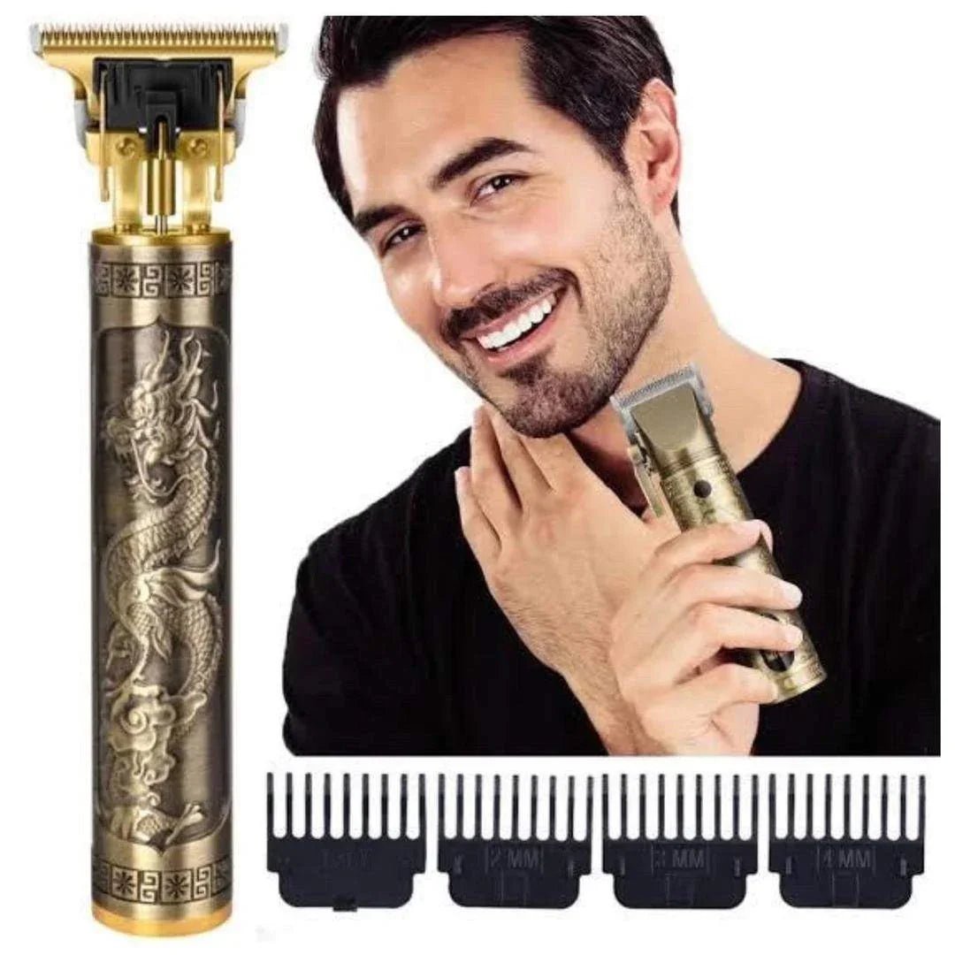  Vintage T9 Hair Trimmer Electric USB Charging Beard Trimmer