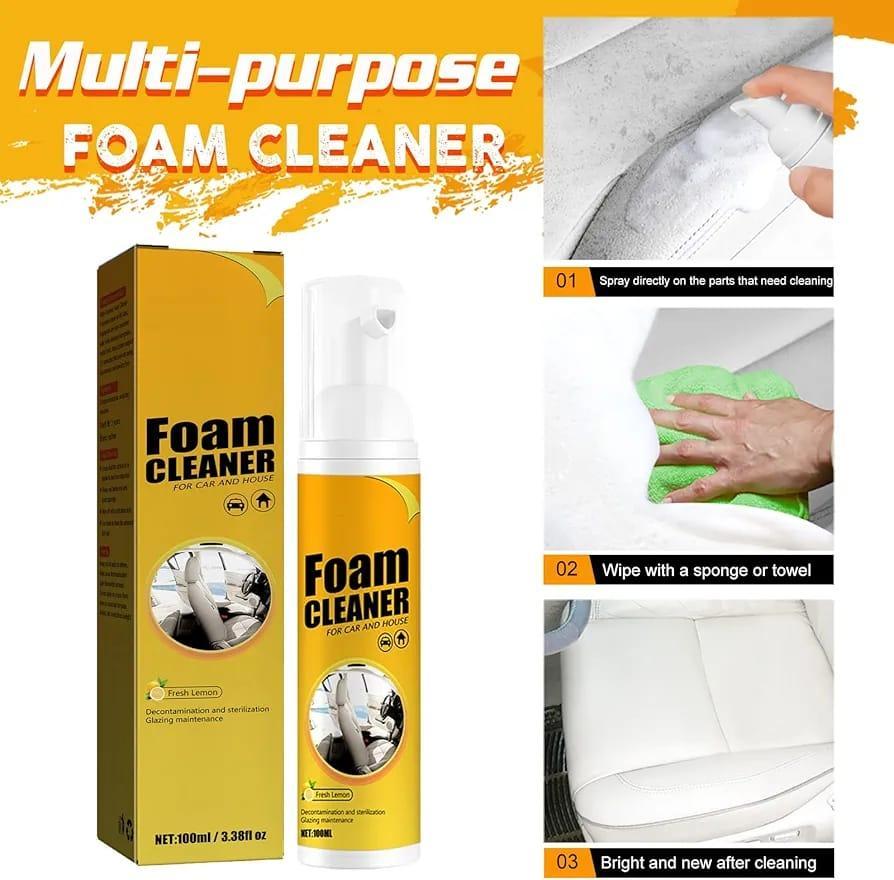 Car Interior Cleaning Foam - Foam Cleaner for Dirt & Grime - Dewan Mart